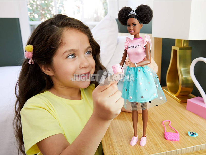 Princess Adventure Fantasie Turquisfarbe Puppe Mattel GML70