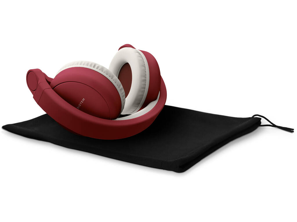 Auriculares Headphones 2 Bluetooth Ruby Red Energy Sistem 44579