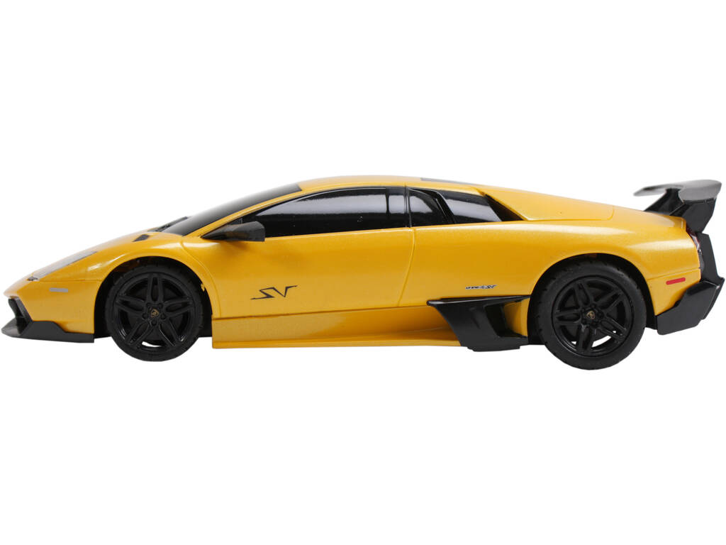 Comando 1:24 Lamborghini Morcego 670-4 SV Amarelo