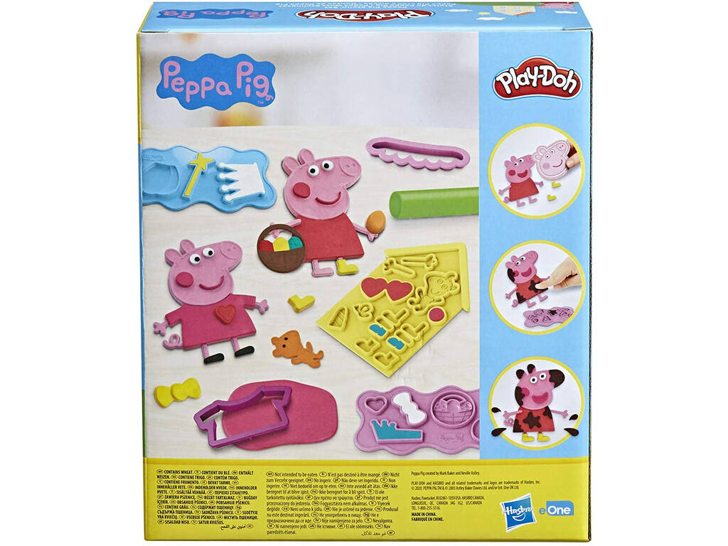 PlayDoh Peppa Pig Crea y Diseña Hasbro F1497