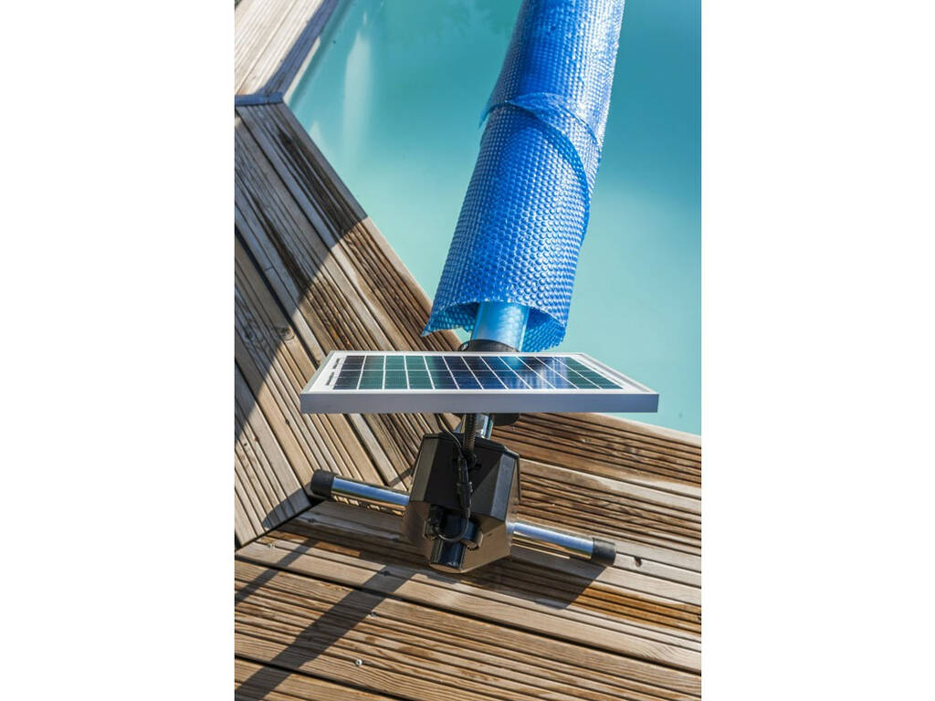 solarbetriebener Abdeckung-Roller für unterirdische Pools