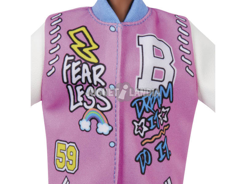 Barbie Fashionista Baseballjacke Mattel GRB48