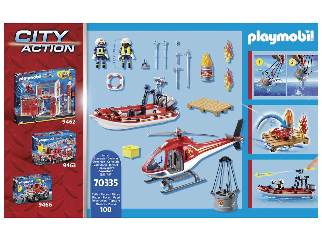Playmobil Missão de Resgate 70335