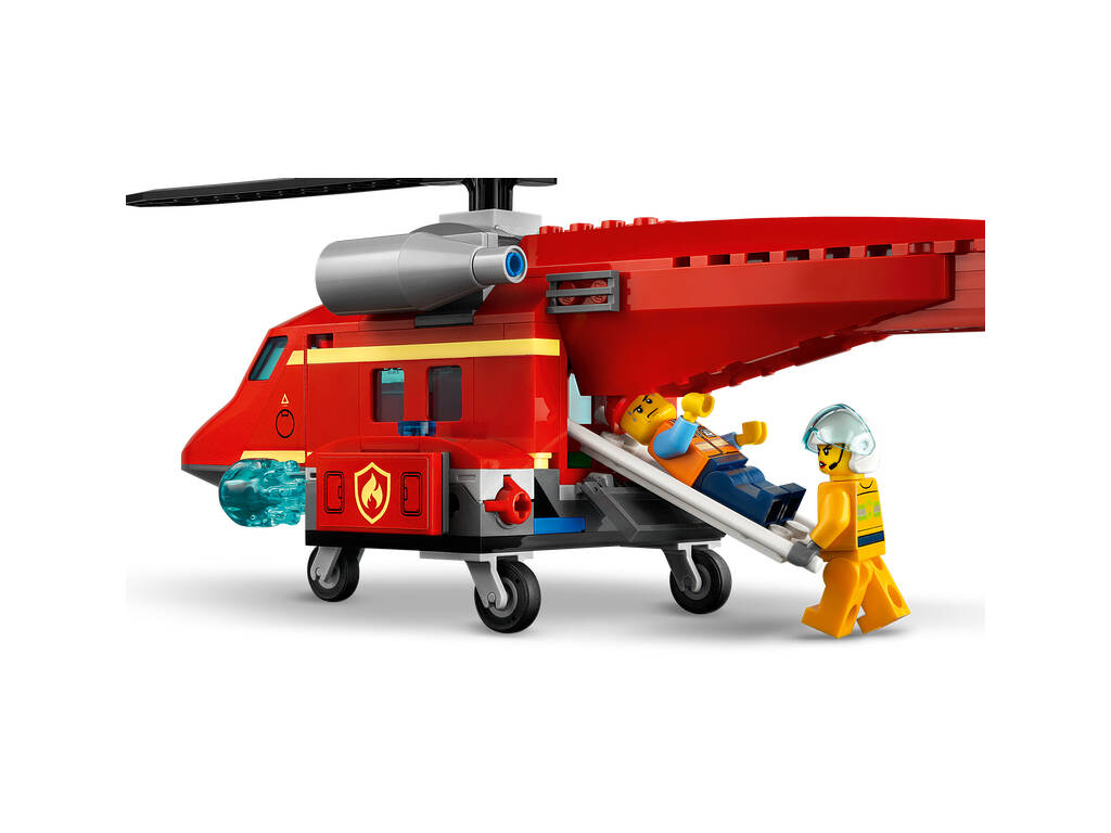 L'hélicoptère des urgences Lego