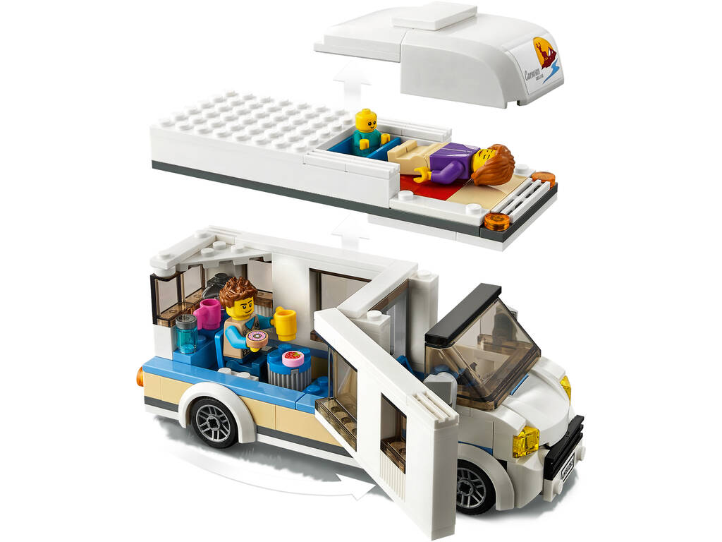 Lego City Vehicles Autoracaravana de Vacaciones 60283