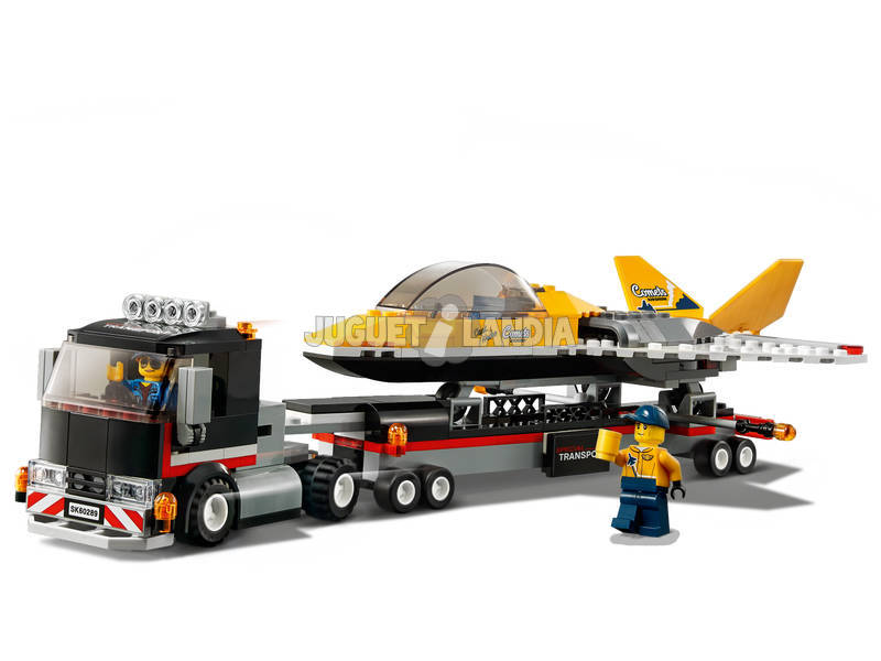 Lego City stunt reattore trasporto camion 60289