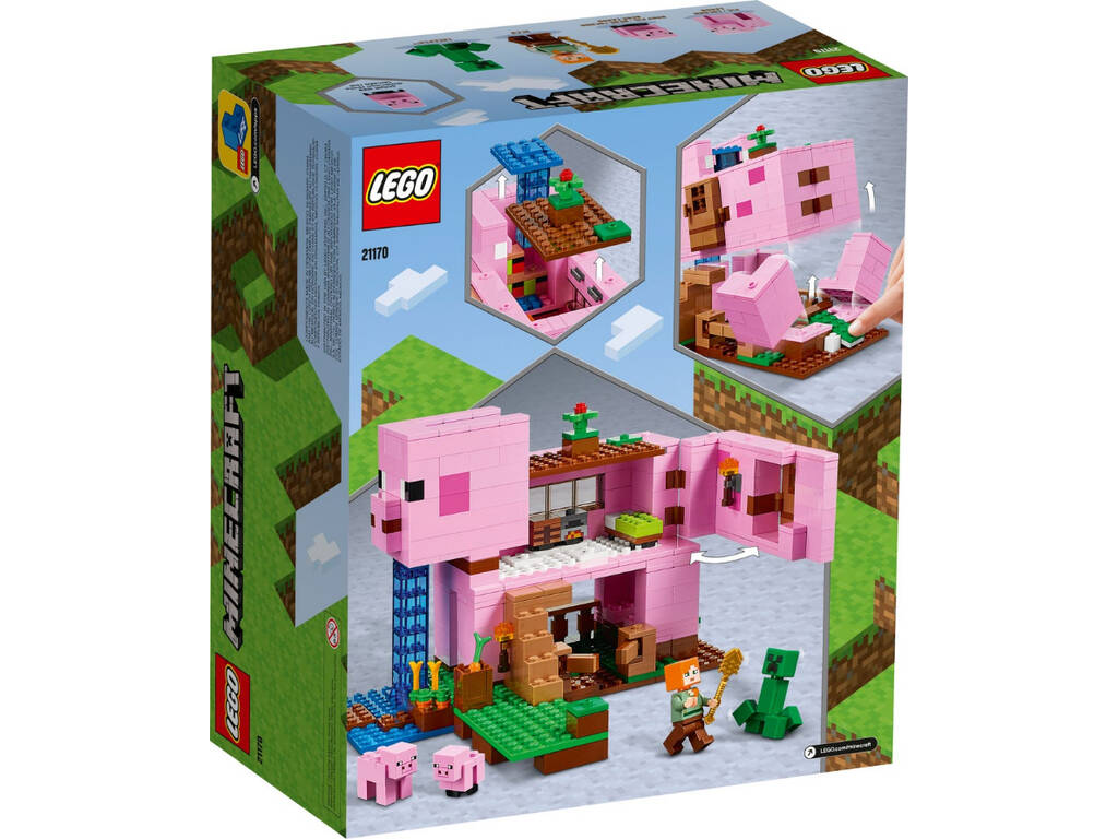 Lego Minecraft A Casa do Porco 21170