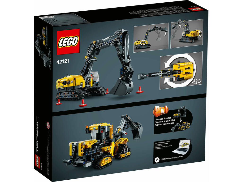 Lego Technic escavatore pesante 42121