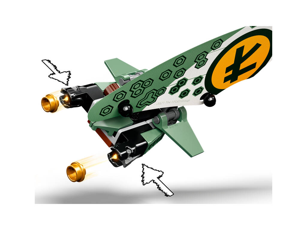 Lego Ninjago Chopper della giungla di Lloyd 71745