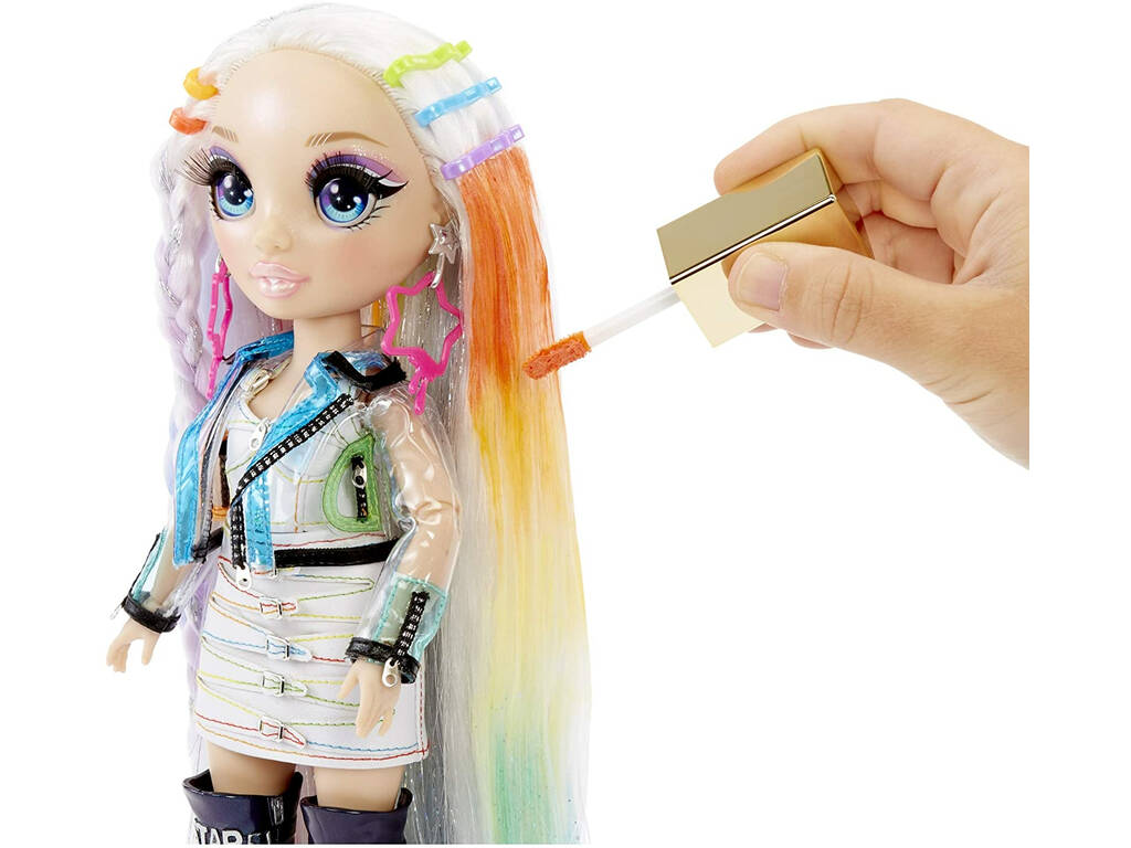 Rainbow High Hair Studio Amaya Puppe mit Zubehör 5 in 1 MGA 569329