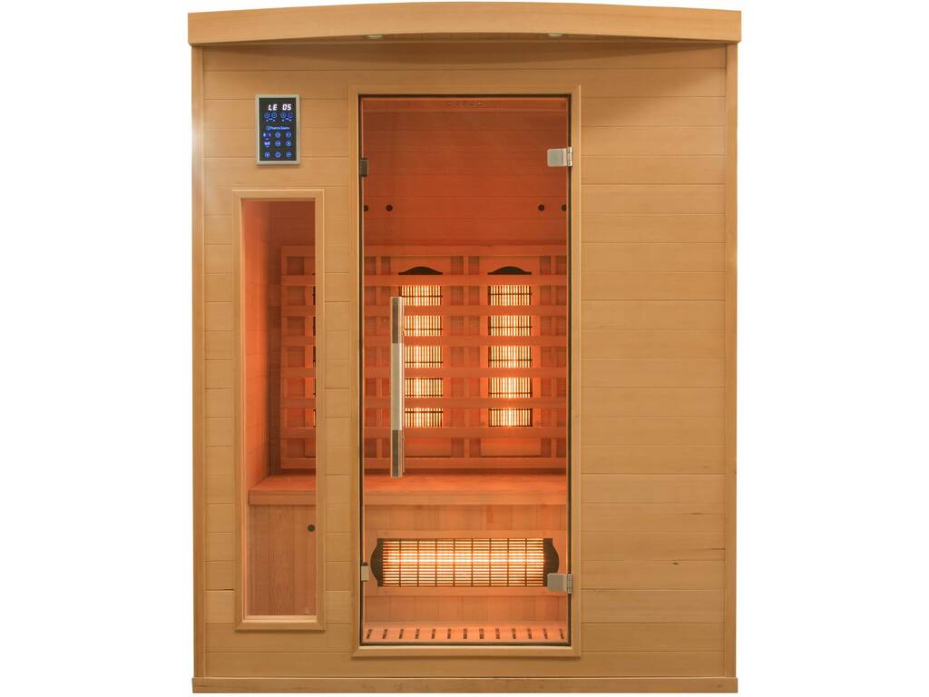 Sauna Infrarrojos Apollon - 3 Plazas Poolstar SN-APOLLON-Q3