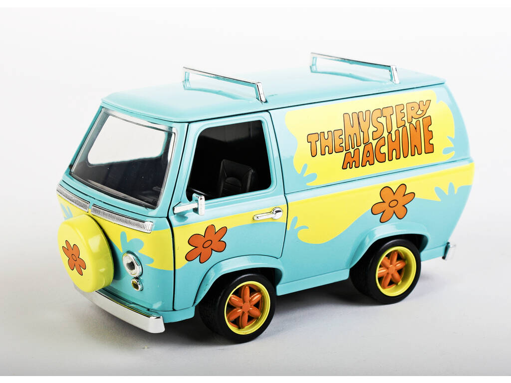 Scooby Doo Furgoneta Mistery Machine 1:24 con Figuras Simba 253255024