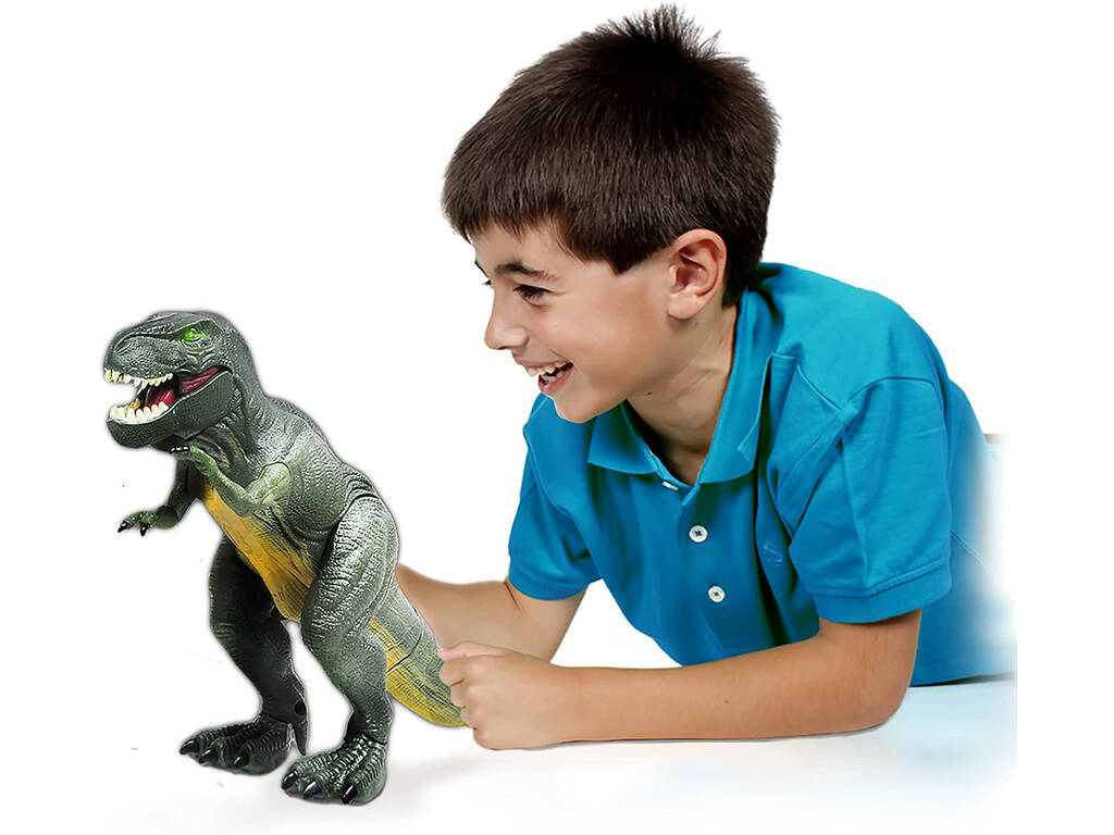 Dinosaurio Wild Predators T-Rex Verde World Brands XT380840
