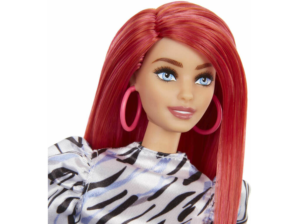 Barbie Fashionista Pelirroja Mattel GRB56