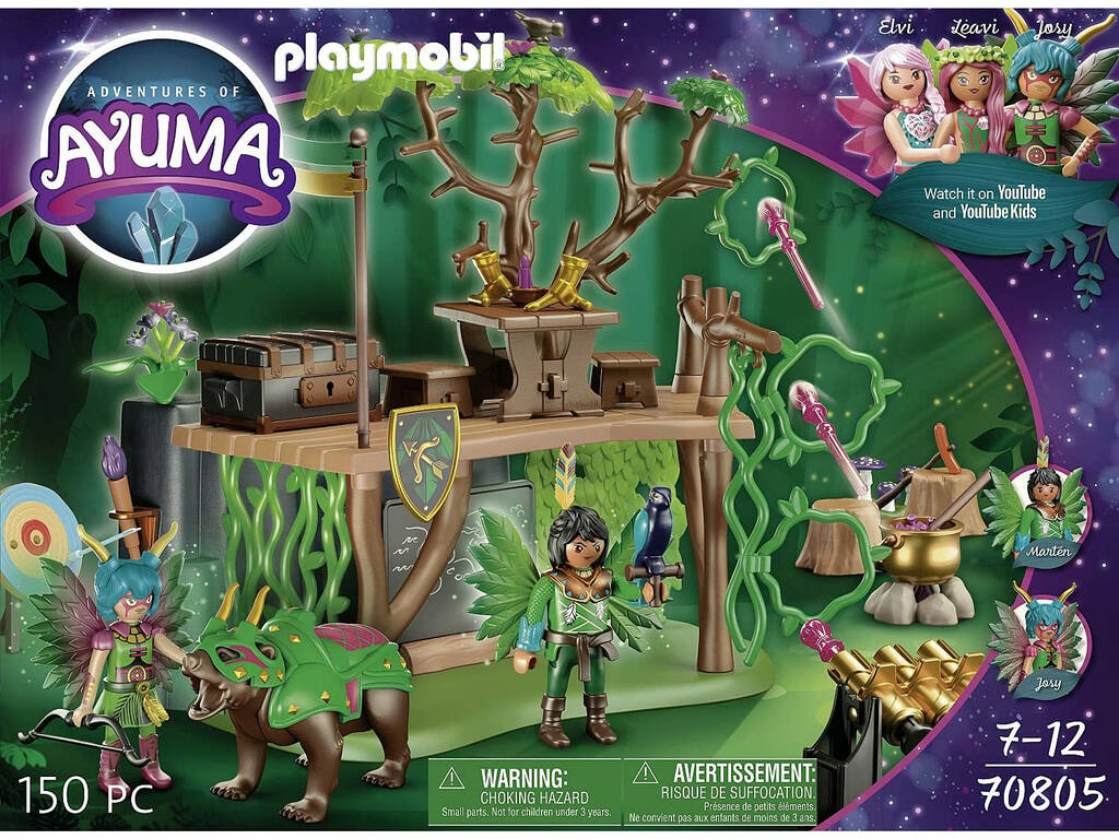 Playmobil Ayuma Campamento de Entrenamiento 70805