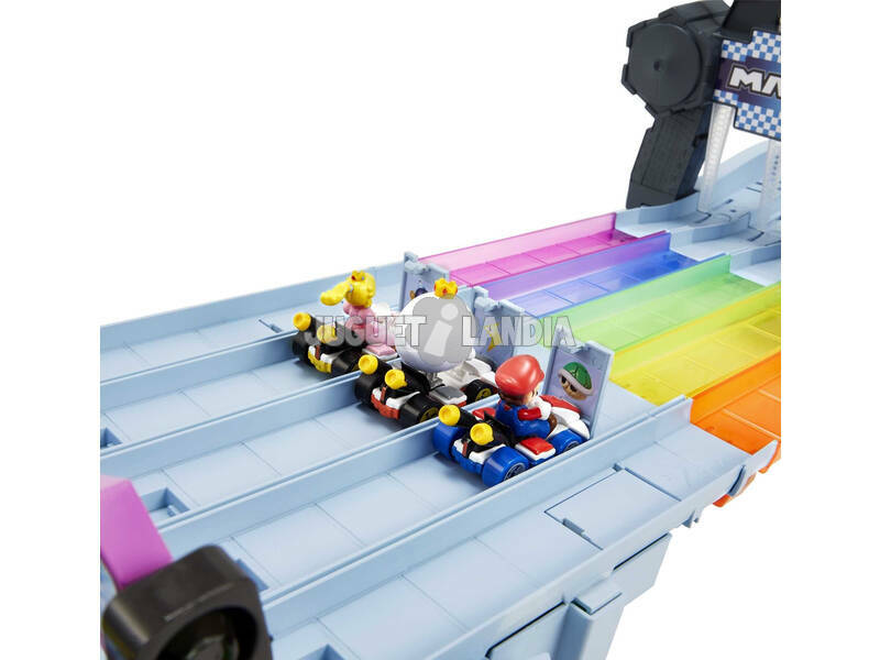Hot Wheels Mariokart pista arcobaleno Mattel GXX41
