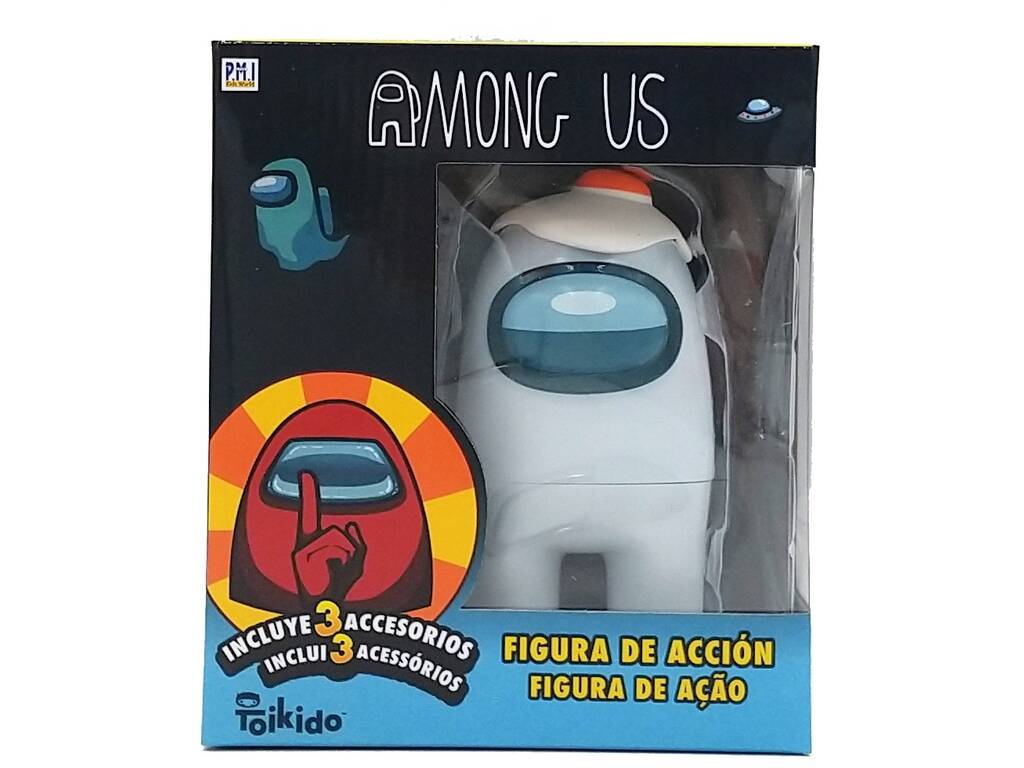 Among Us Pack 1 Figura de Acción con Accesorios Bizak 6411 6010