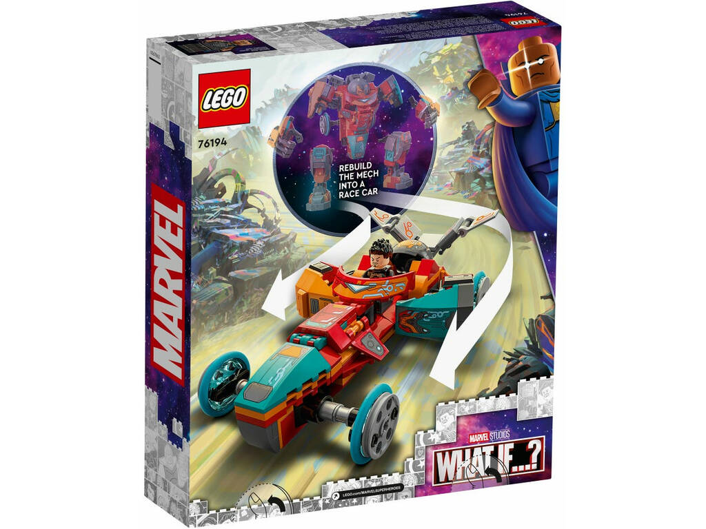 Lego Marvel What If...? Iron Man Sakaariano de Tony Stark 76194