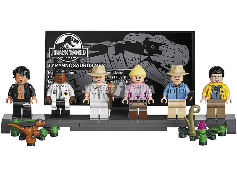 Lego Jurassic World Parco Giurassico Caos del T. Rex 75936