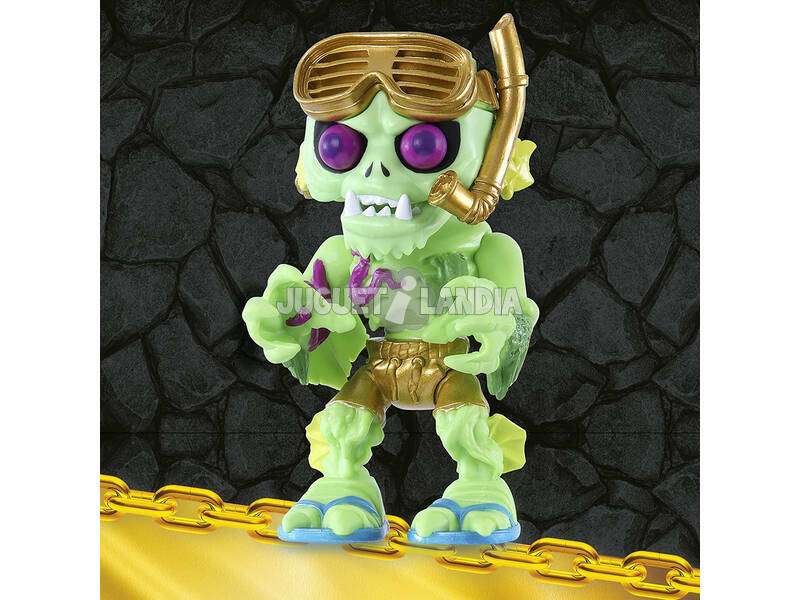 Treasure X Monster Gold Cofre Monstruoso Famosa 700016897