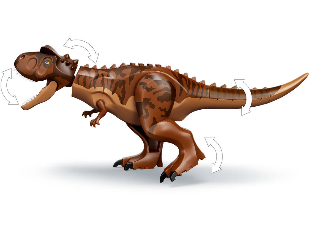 Lego Jurassic World Persecución del Dinosaurio Carnotaurus 76941