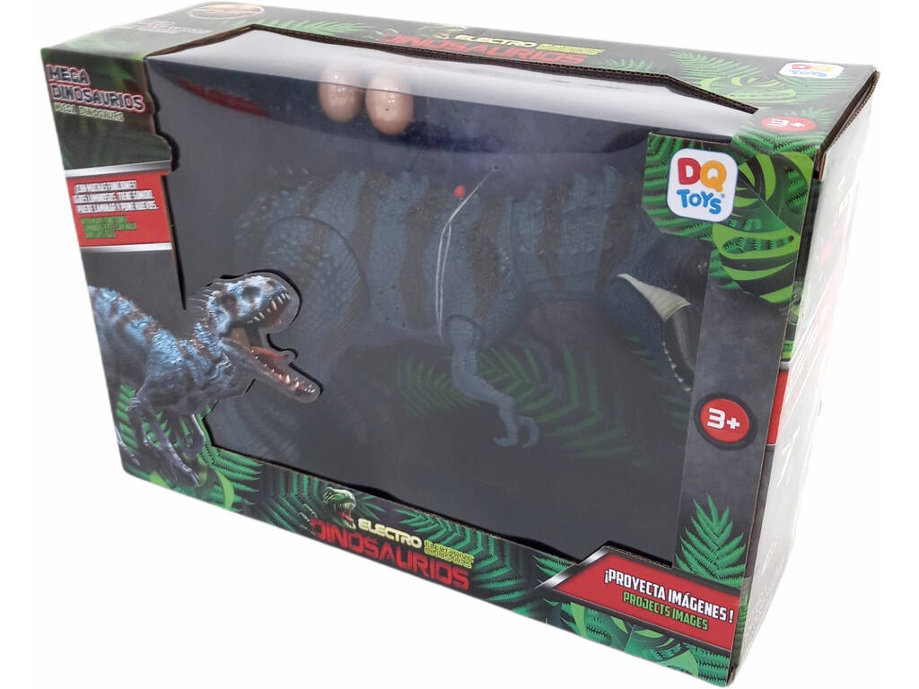 Tiranosaure Vert qui Marche 45 cm