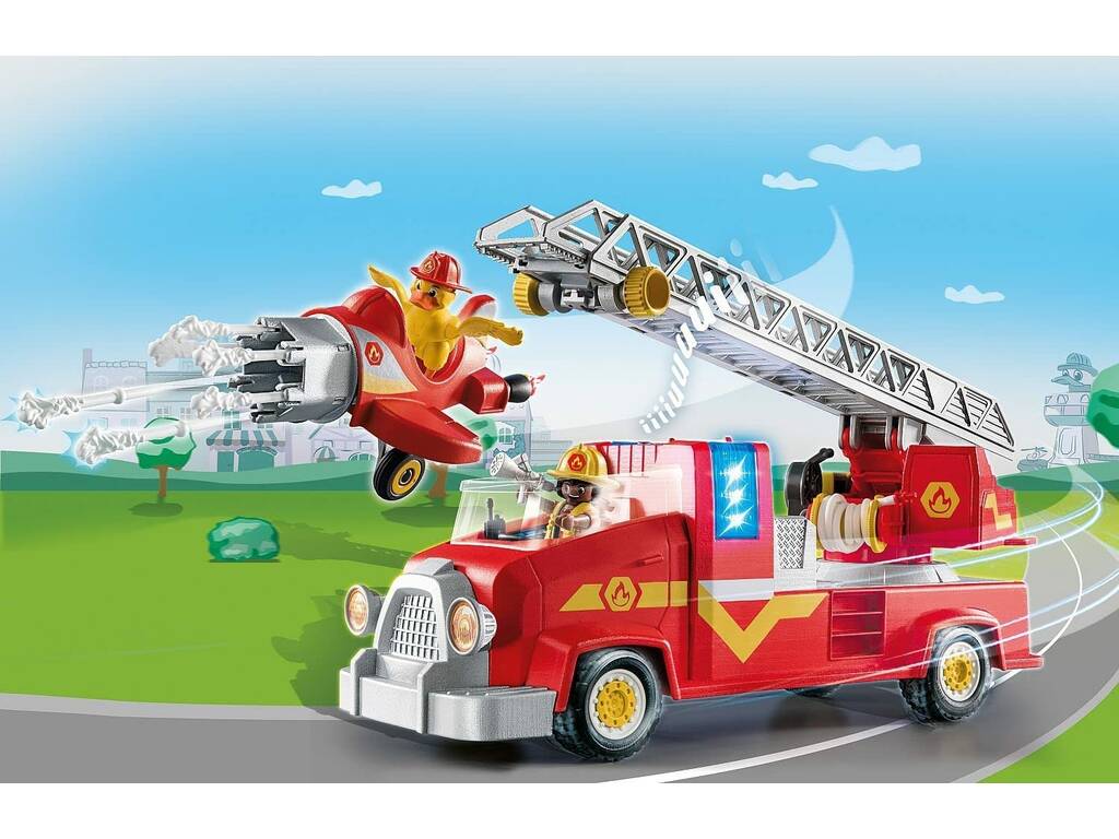 Playmobil Duck On Call Feuerwehrauto 70911