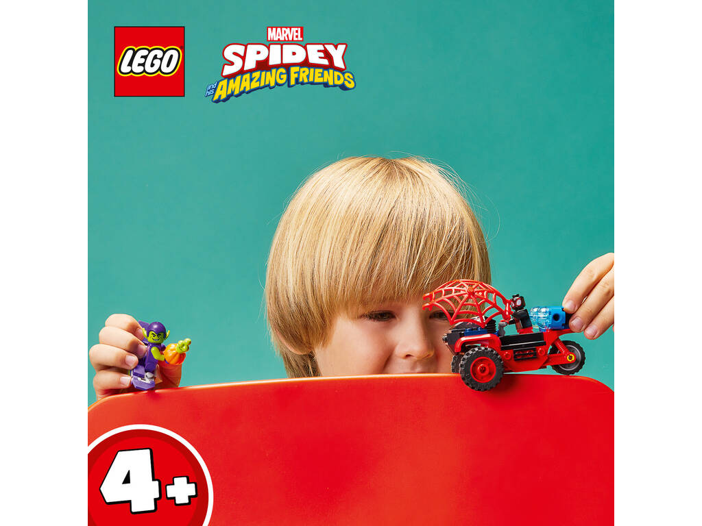 Lego Marvel Miles Morales: Tecnotrike de Spiderman 10781