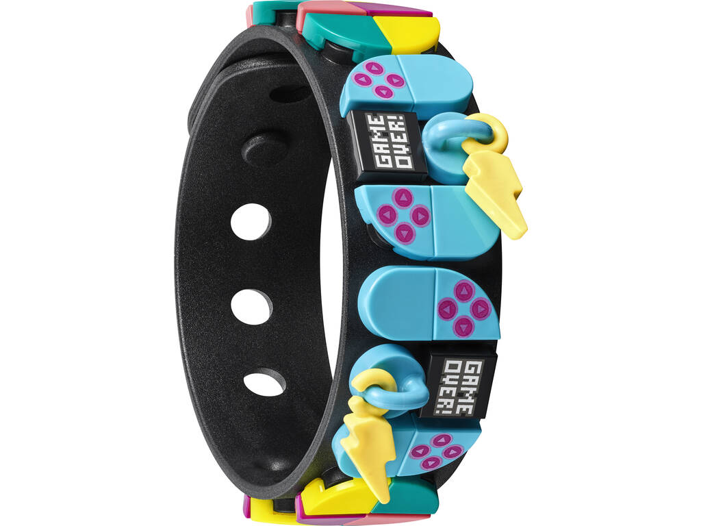 Bracelet Lego Dots avec breloques Gamer 41943