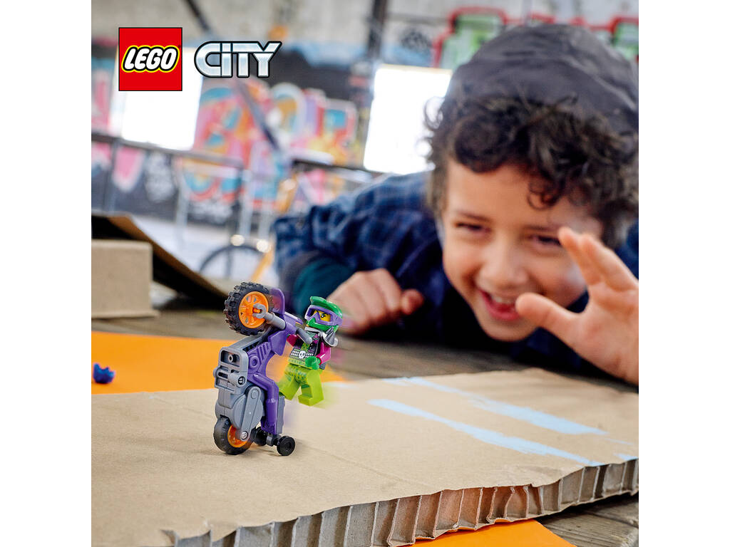 Lego City Stuntz Moto de Acrobacias: Rampante 60296