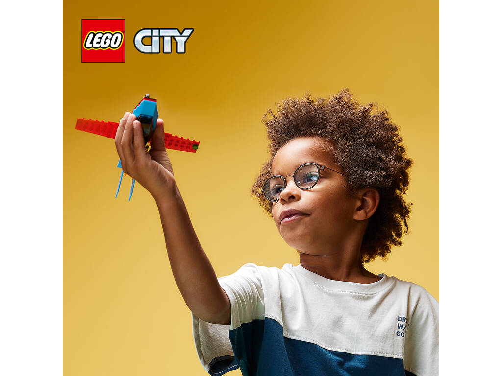 Lego City Great Vehicles Avión Acrobático 60323