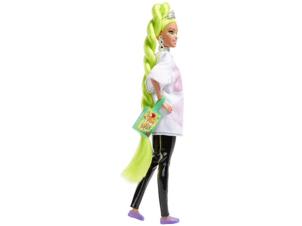 Barbie Extra Neon Green Hair Mattel HDJ44