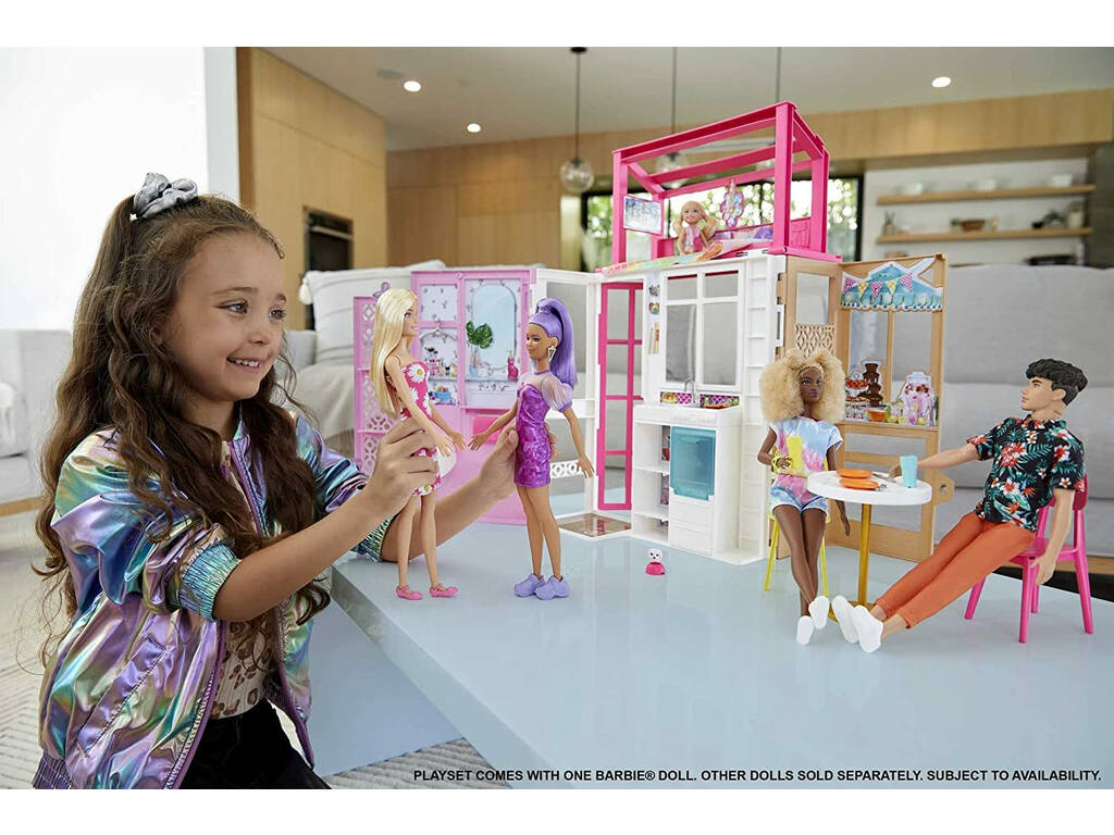 Barbie Casa Dos Pisos Barbie HCD48