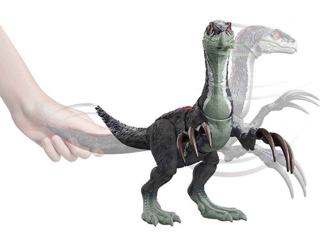 Jurassic World Therizinosaurus Sonido de Golpe de Cola Mattel GWD65