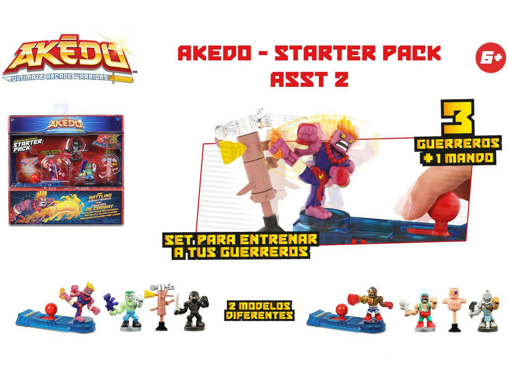 Akedo Starter Pack Famosa AKE00000