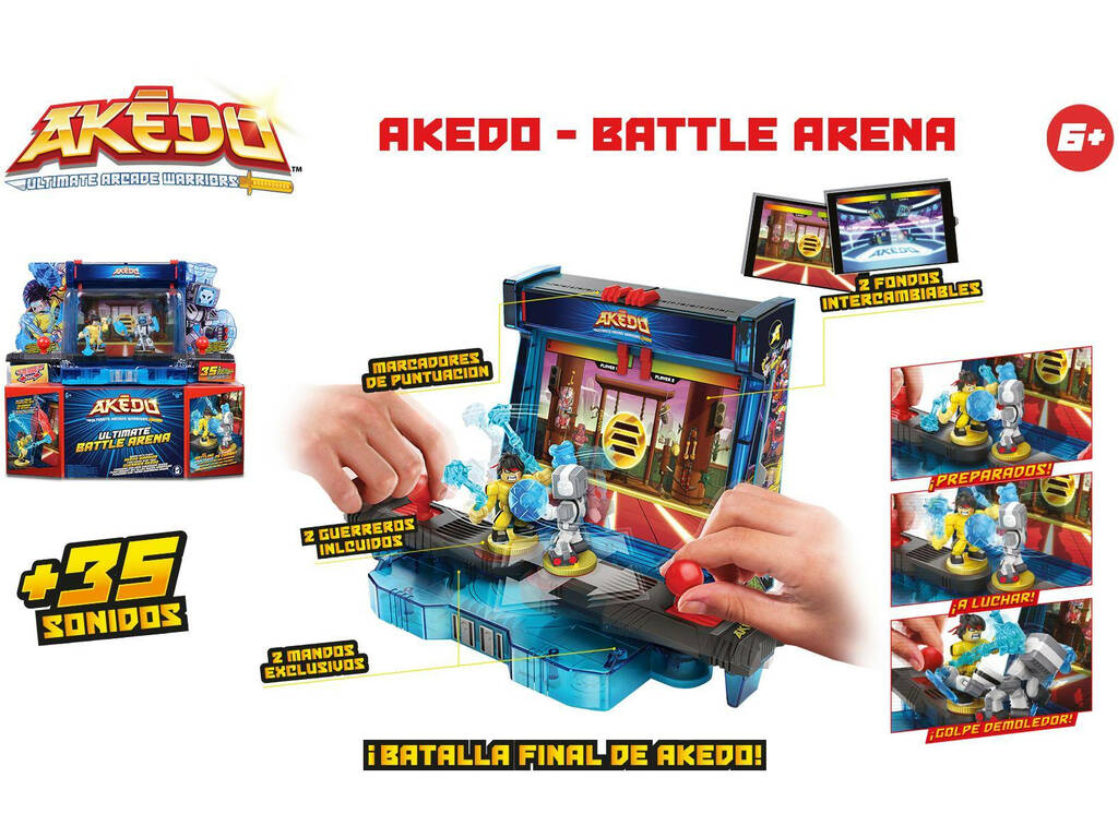 Akedo Arena de Combate Definitiva Famosa AKE02000