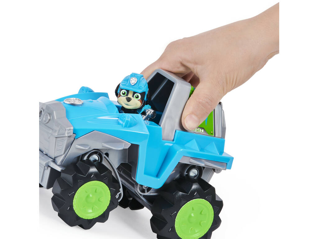 Paw Patrol Canine Vehicle Deluxe Rex Spin Master 6059329