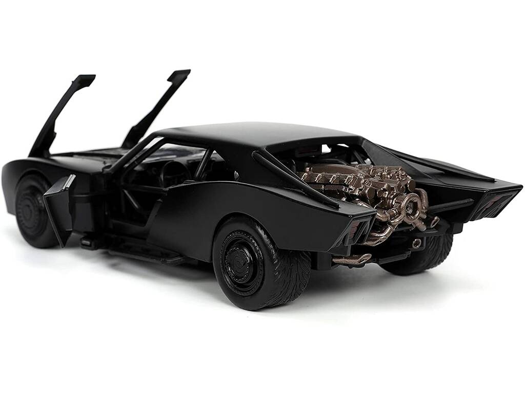 La voiture Batman Batmobile avec la figurine en métal Simba 253215010