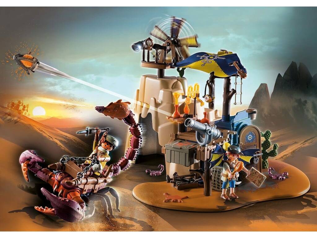 Playmobil Sal´ahari Sands Base segreta dello scorpione Playmobil 71024