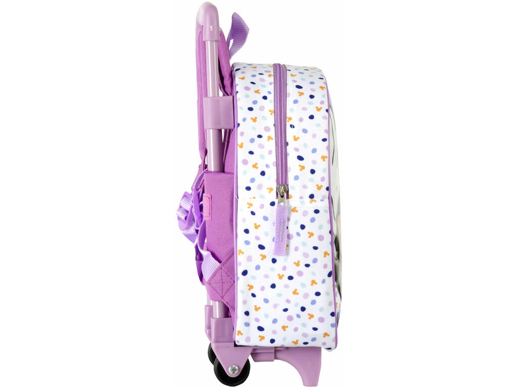Zaino Da Asilo Blu Fluffy Perona 58270, Con Mostro Peluche, Altezza 26 Cm, Per Bambini 3-6 Anni