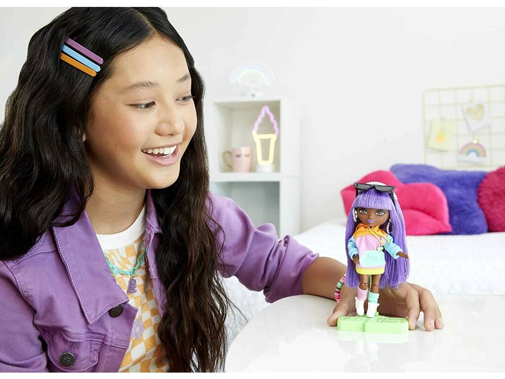 Barbie Extra Minis Purple Haar Mattel HJK66