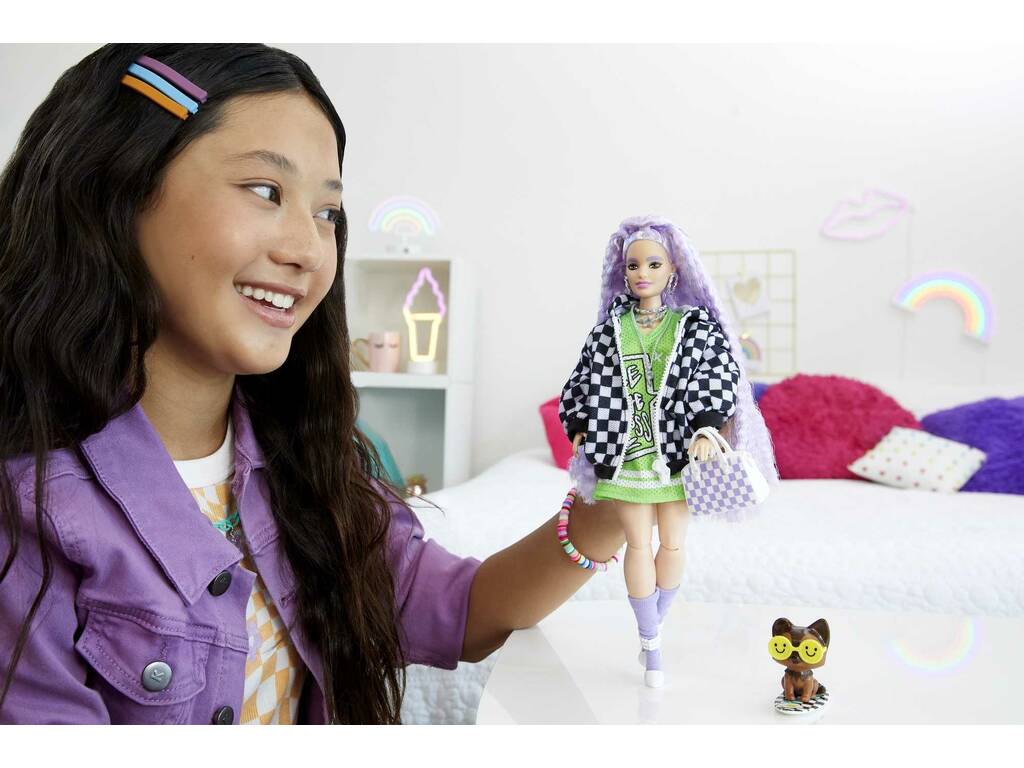 Barbie Extra Chaqueta De Carreras Mattel HHN10