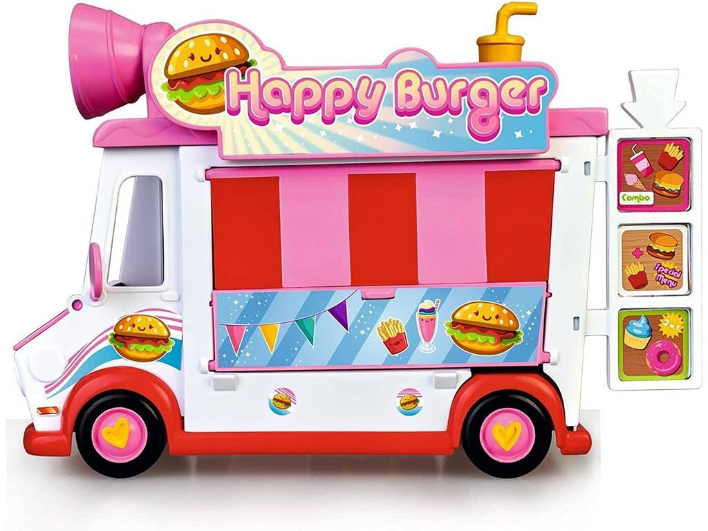 Pinypon Happy Burger com Figura e Acessórios Famosa 700017210