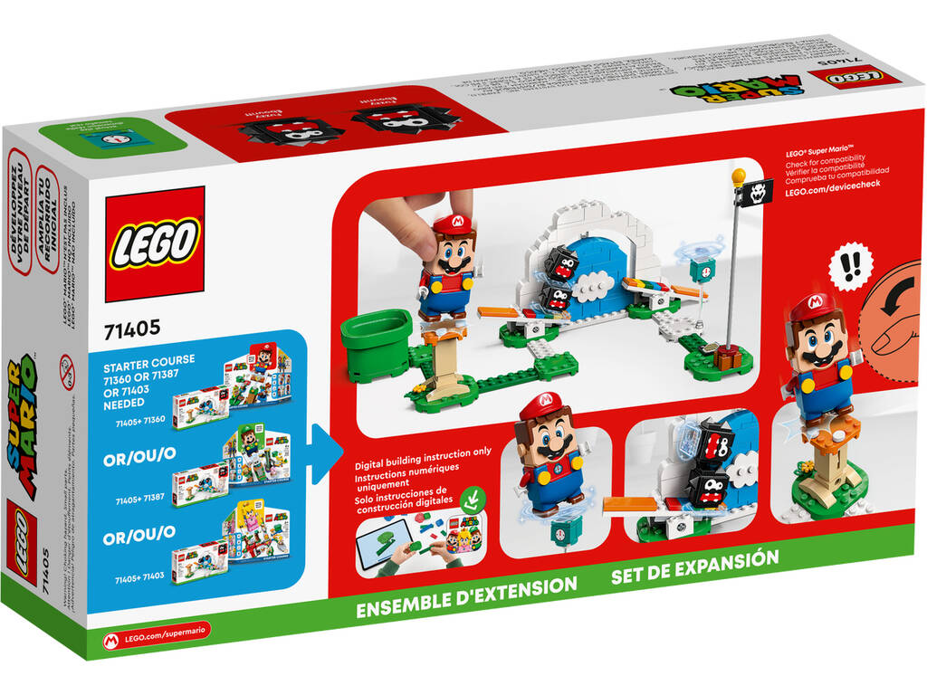 Lego Super Mario Set de Expansión: Trampolines de los Fuzzies 71405