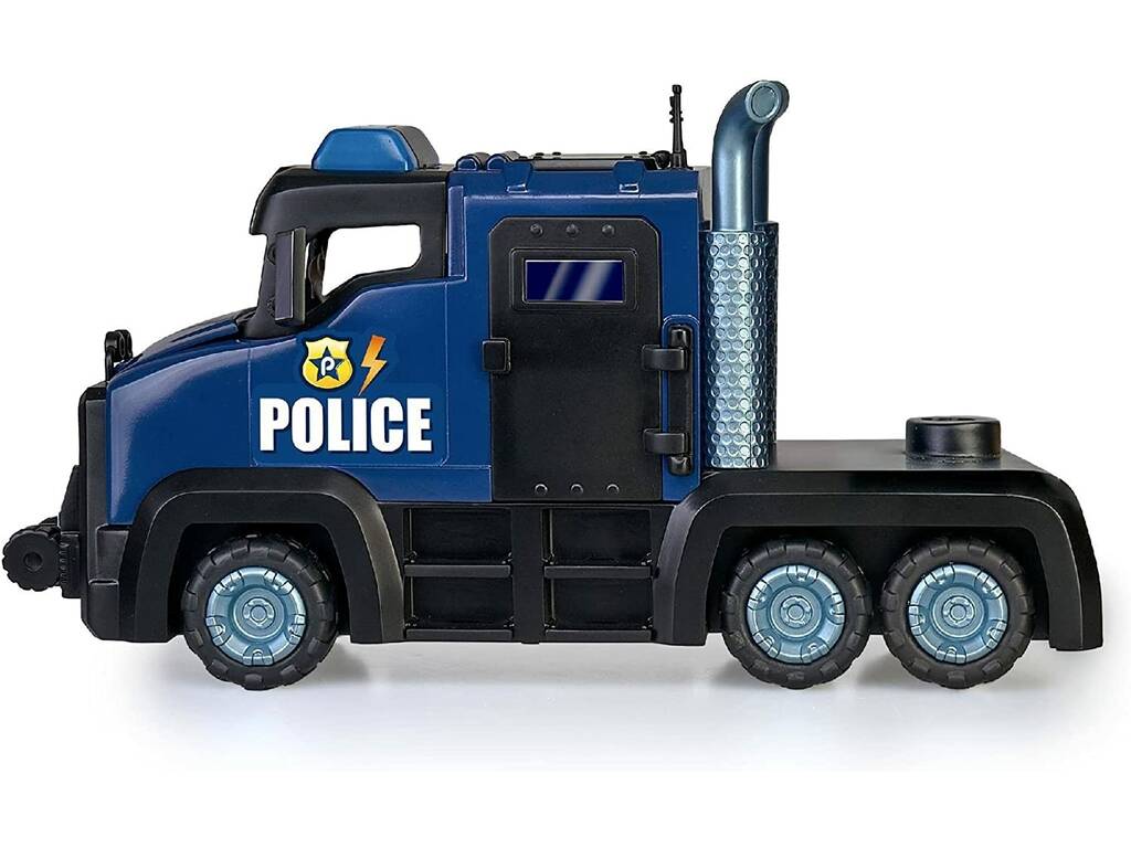 Pinypon Action Súper Caminhão de Polícia com Figuras e Acessórios Famosa 700017344