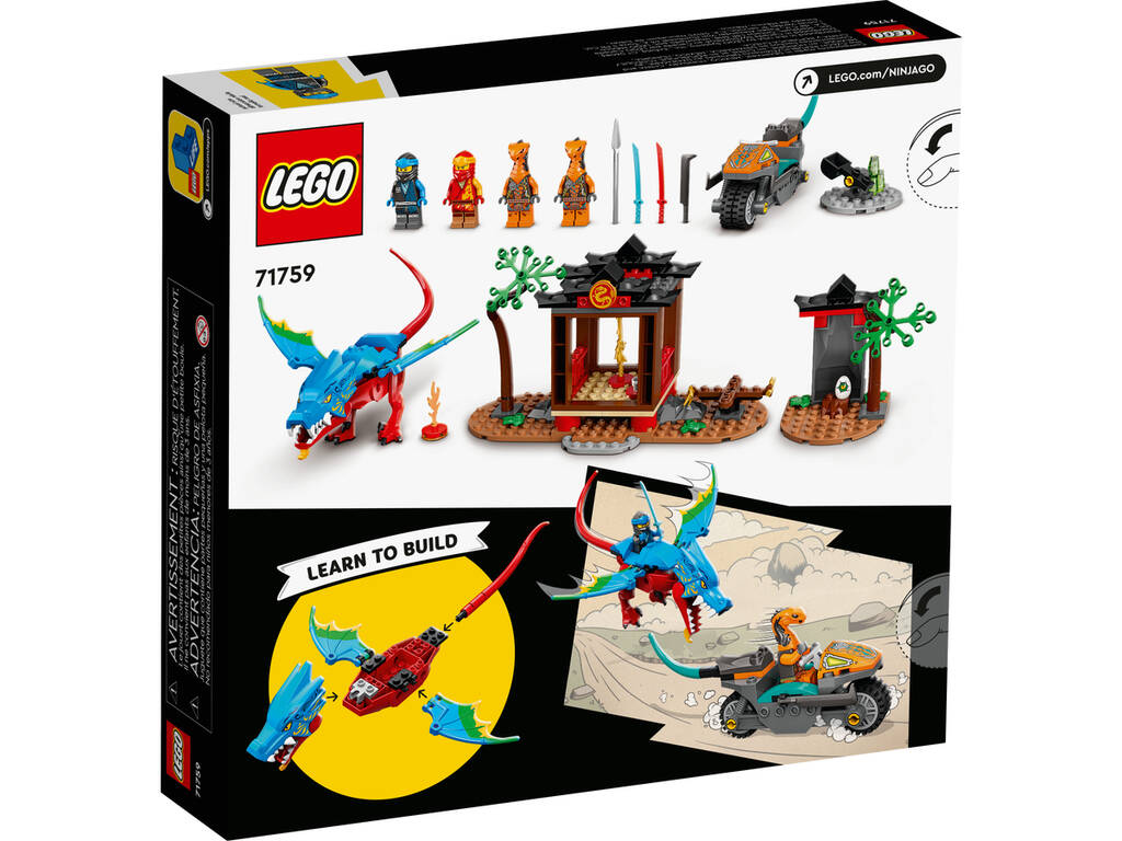 Lego Ninjago Casa do Dragão Ninja 71759