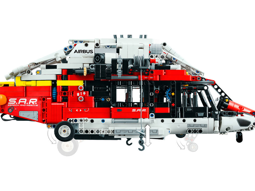 Lego Technic Elicottero di soccorso Airbus H175 42145