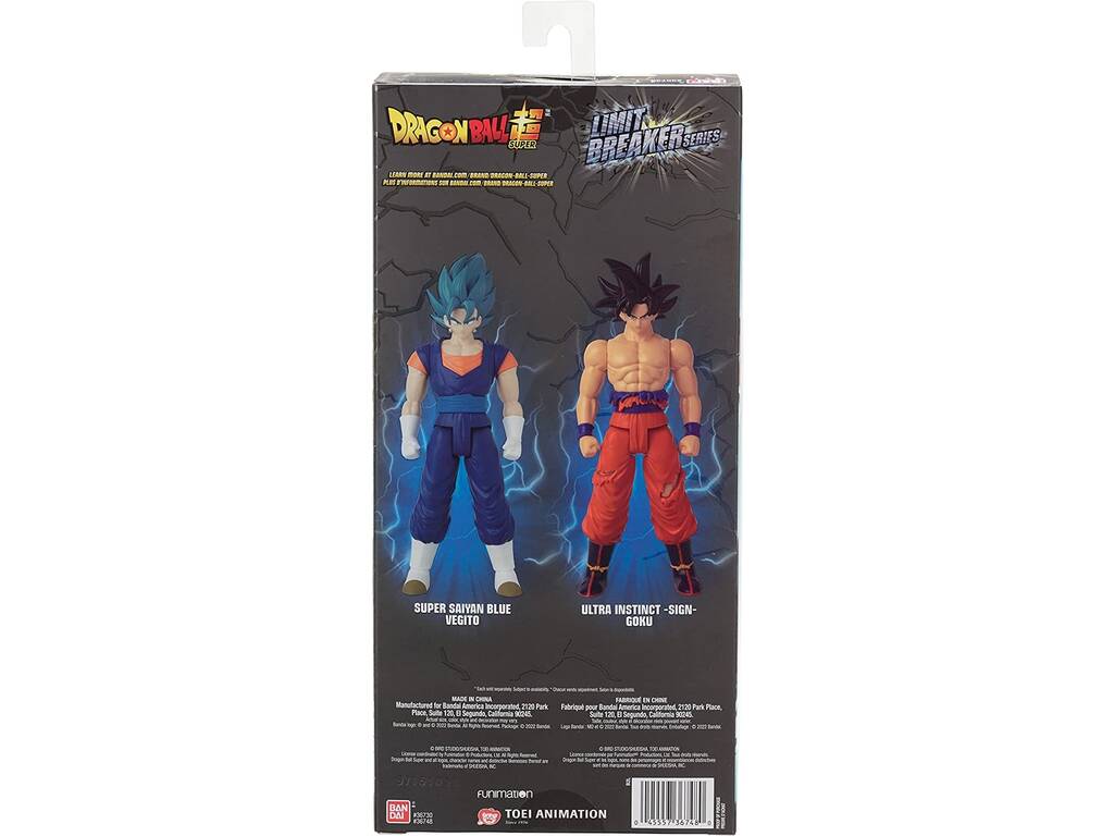 Dragon Ball Super Limit Breaker Series Ultra Instinct Signe Goku Bandai 36749