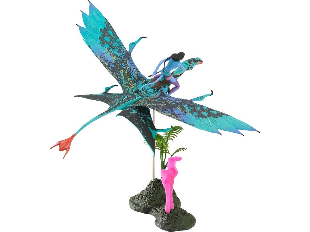Avatar Pack Figura Neytiri y Banshee Bandai TM16397