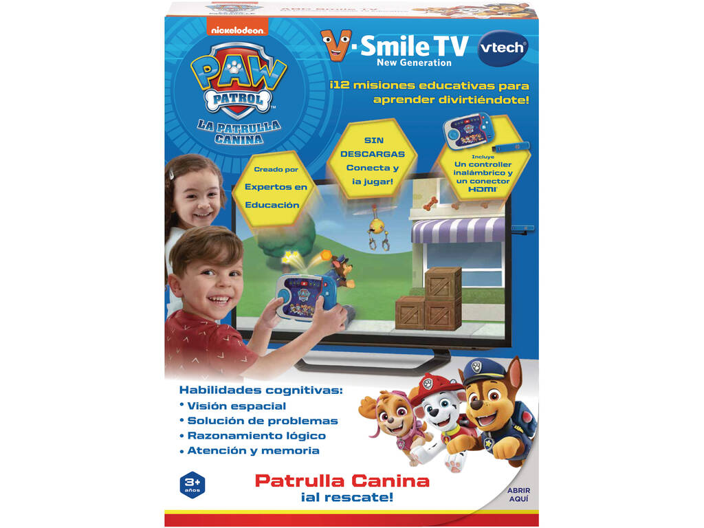 V.Smile TV New Generation Patrulla Canina VTech 616022